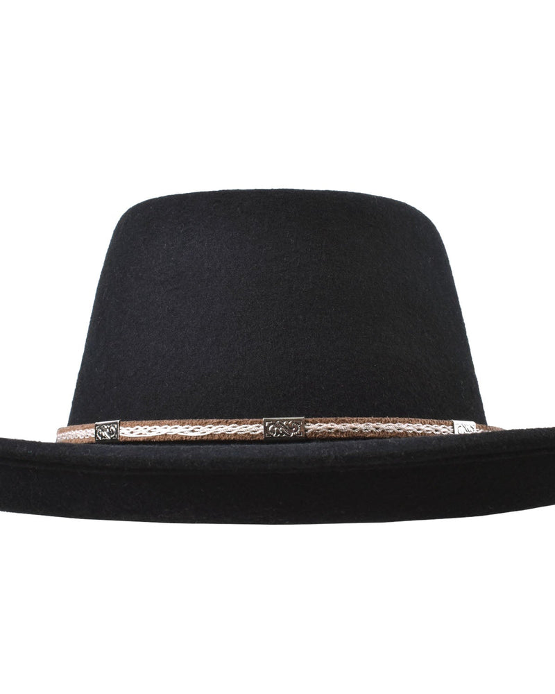 Outdoor Merino wool felt hat Rust