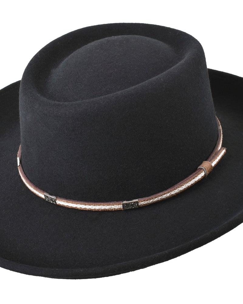 Outdoor Merino wool felt hat Rust