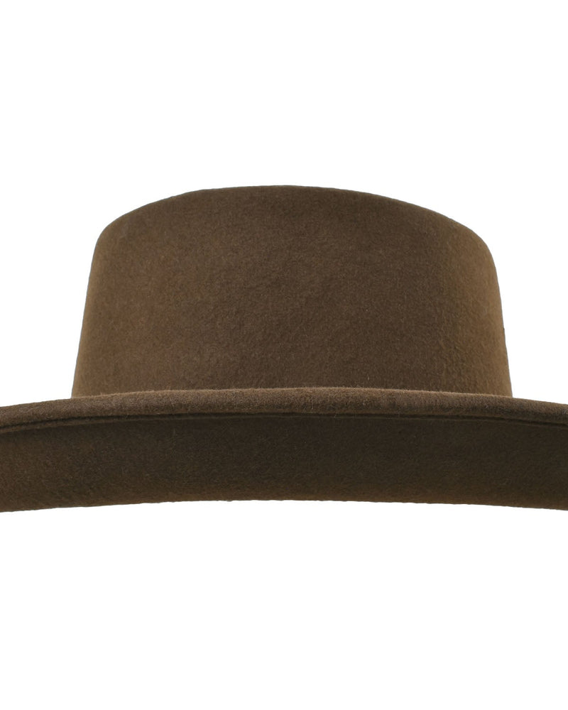 Outdoor Merino wool felt hat Rust