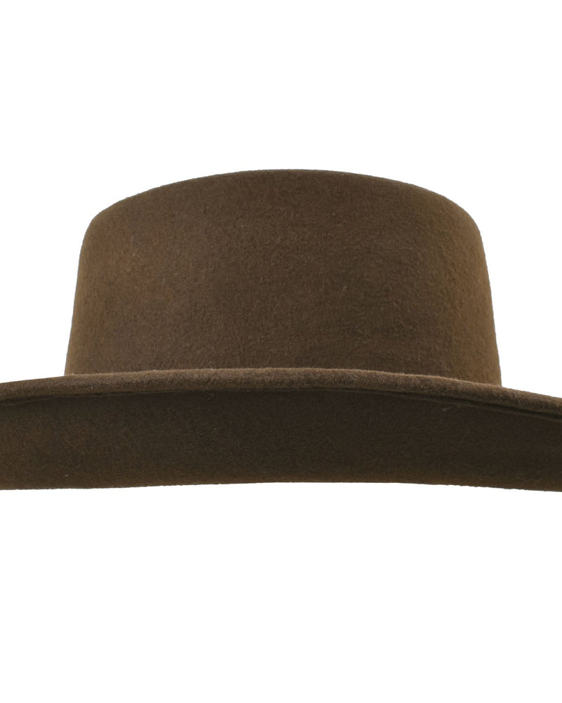 Outdoor Merino wool felt hat Rust