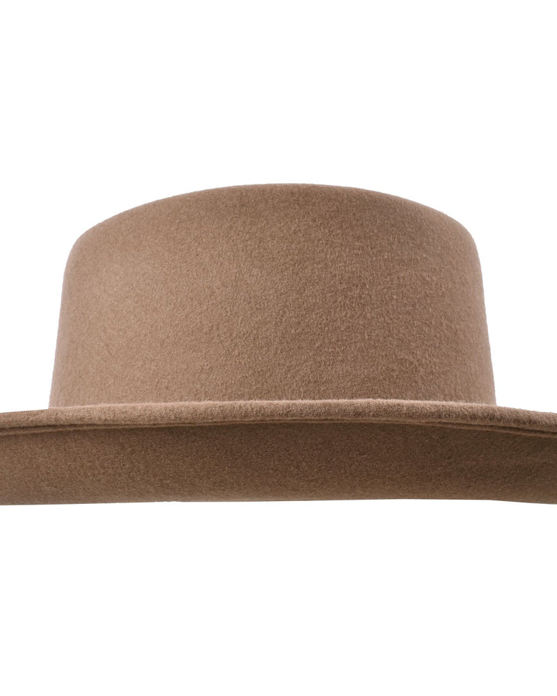 Outdoor Merino wool felt hat Rust