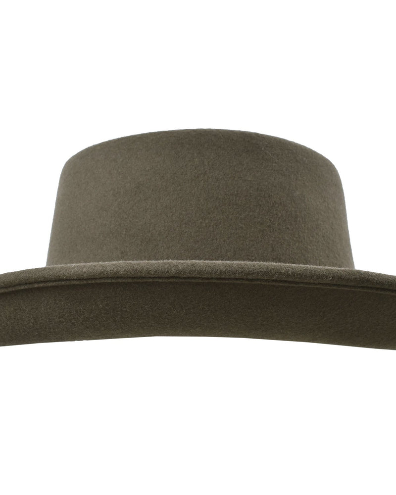 Outdoor Merino wool felt hat Rust