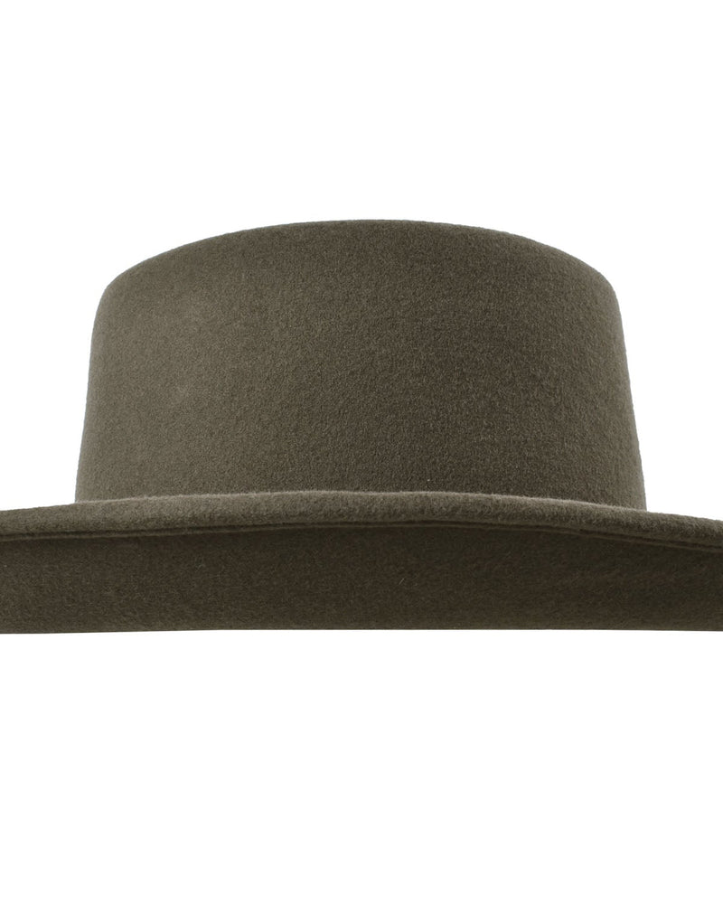 Outdoor Merino wool felt hat Rust