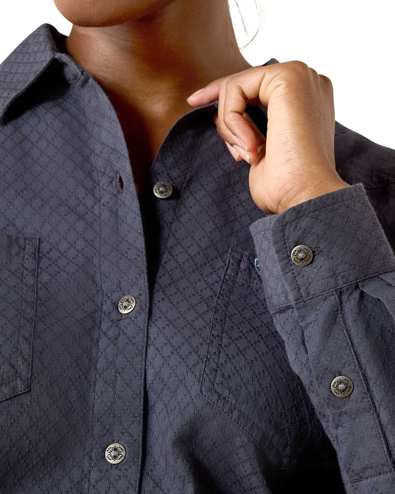 Ariat Women’s Billie Jean Relaxed-Fit Western Shirt